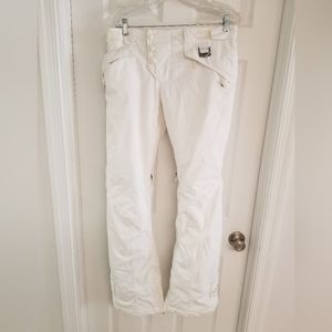 Oakley Thinsulate Insulation Womens Snowboard Pants S White- Flawed